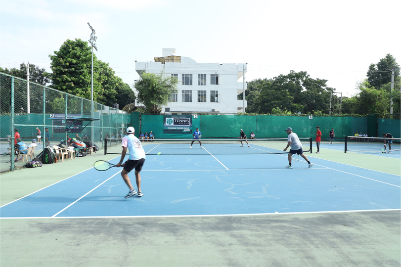Gymkhana tennis Premier League Season 3 Day 1 gallary