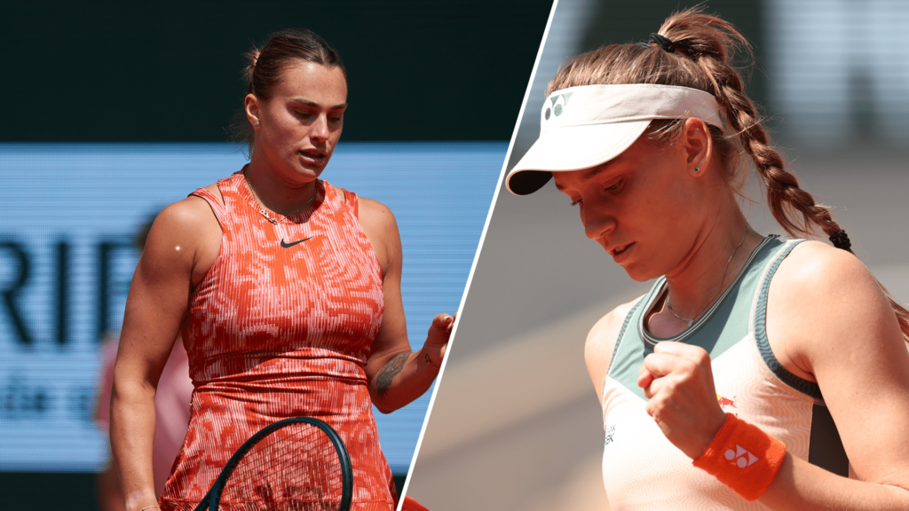 Aryna Sabalenka vs Elena Rybakina French Open 2024 tenniskhelo