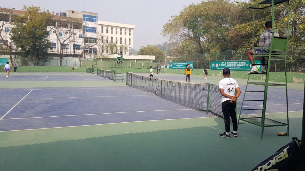 GUJARAT URJA VIKAS NIGAM LIMITED TENNIS COURT