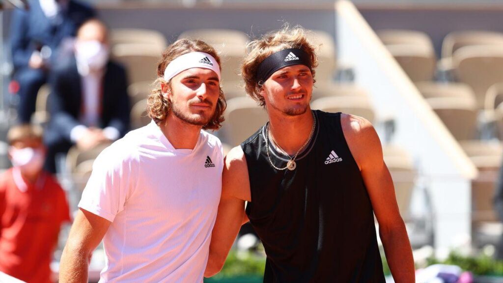 Stefanos Tsitsipas vs. Alexander Zverev French Open 2024 tenniskhelo