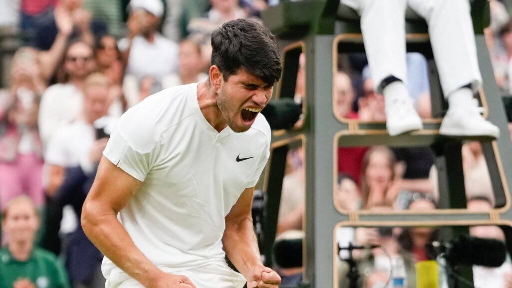 Wimbledon 2024 Glory Alcaraz Defeats Humbert in Style