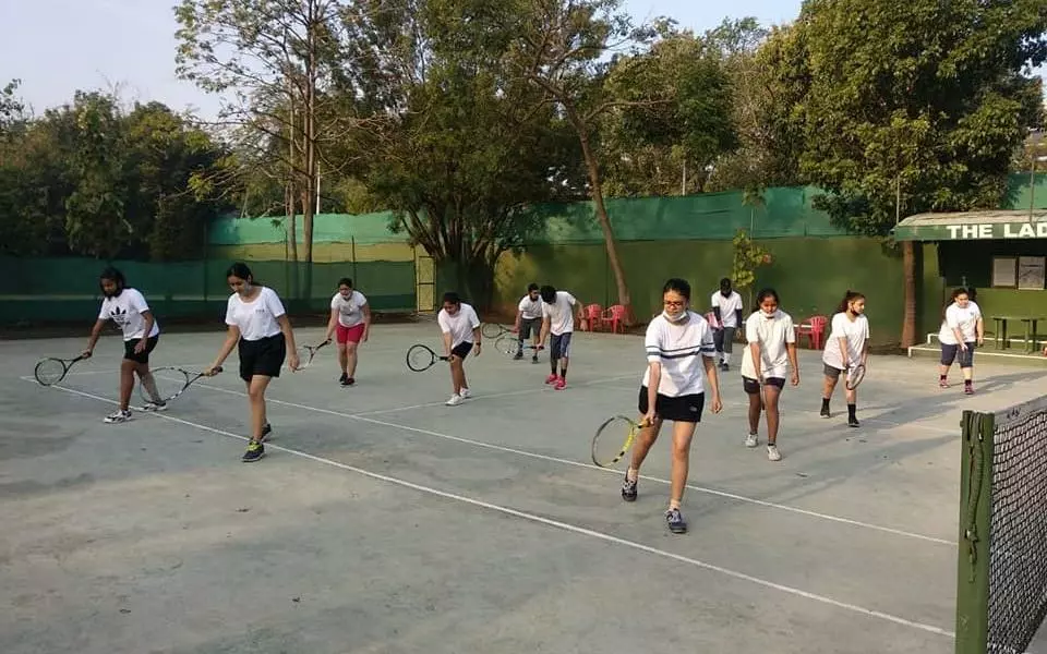 cawnpore club tennis court kanpur