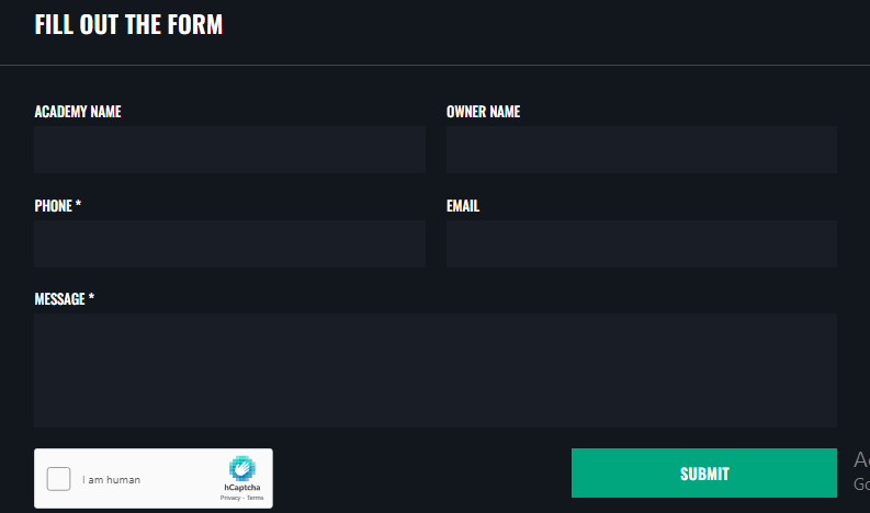 tournament form