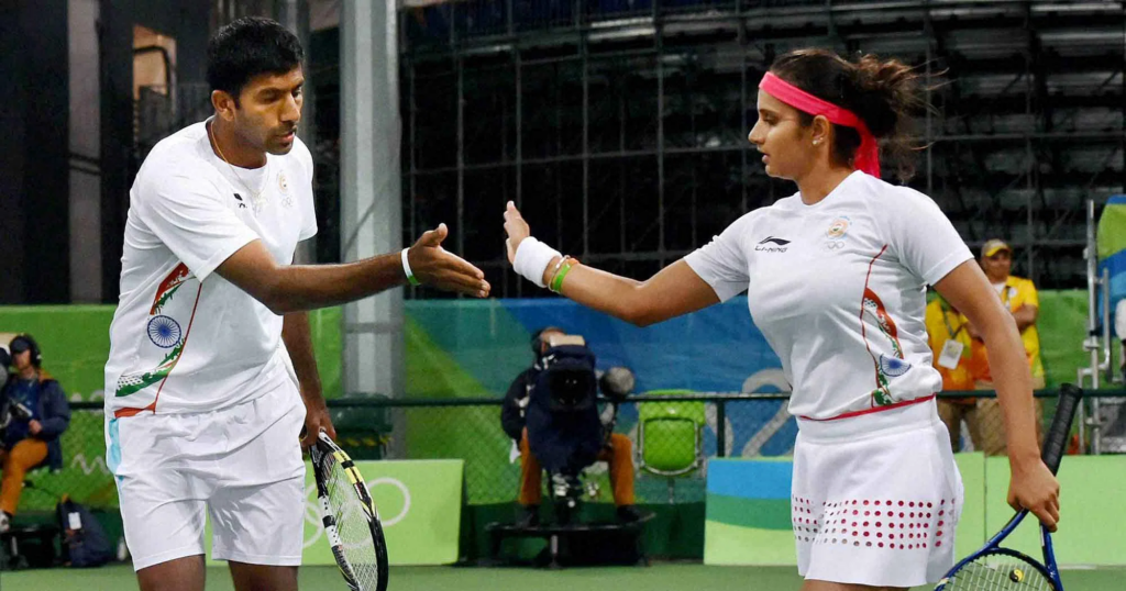 Bopanna came close in 2016, finishing fourth with Sania Mirza in the mixed doubles event