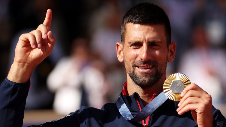 Novak Djokovic Wins His First Gold Medal at Paris 2024