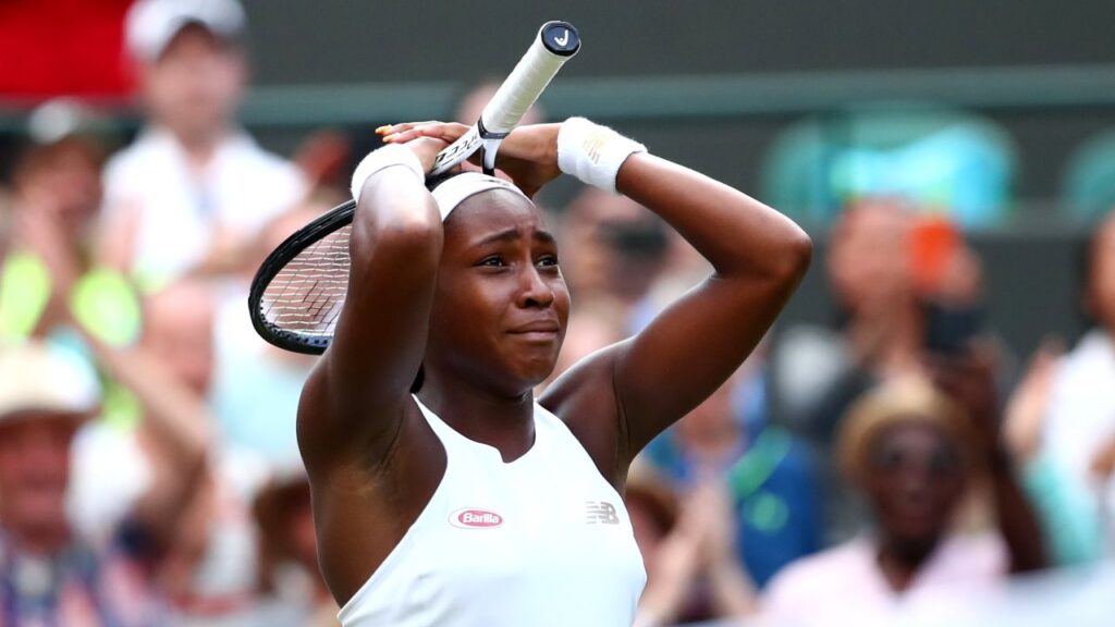 Wimbledon, in 2019, she really made a statement with the win against Venus Williams