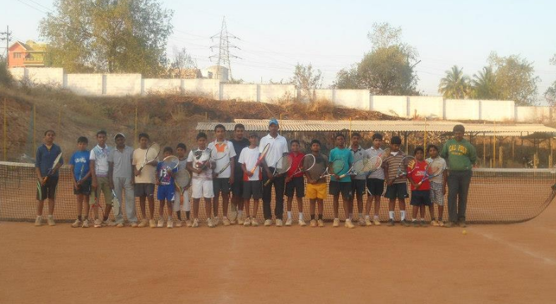 Global Sports Association in Mysore tenniskhelo