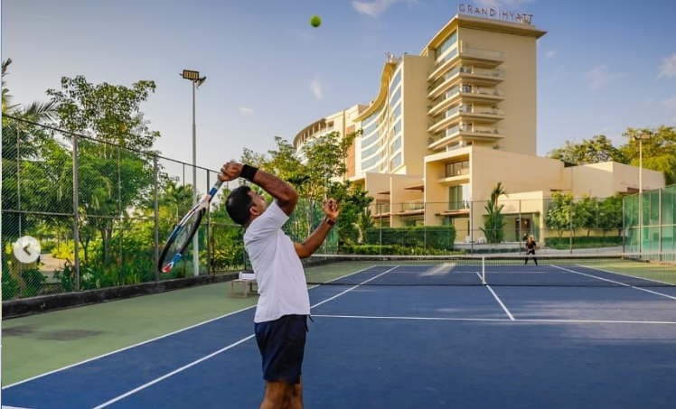 Grand Hyatt Kochi Bolgatty Court ernakulam tennsikhelo