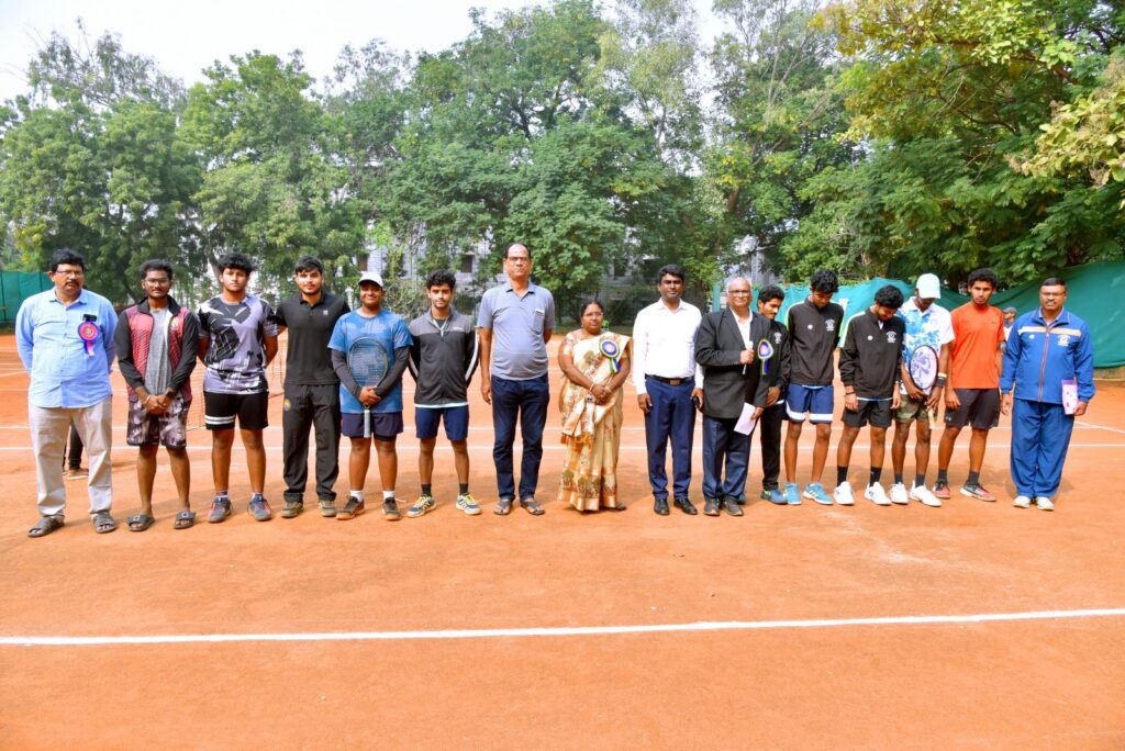 Krishna University and Tennis krishna, Andhra Pradesh tenniskhelo