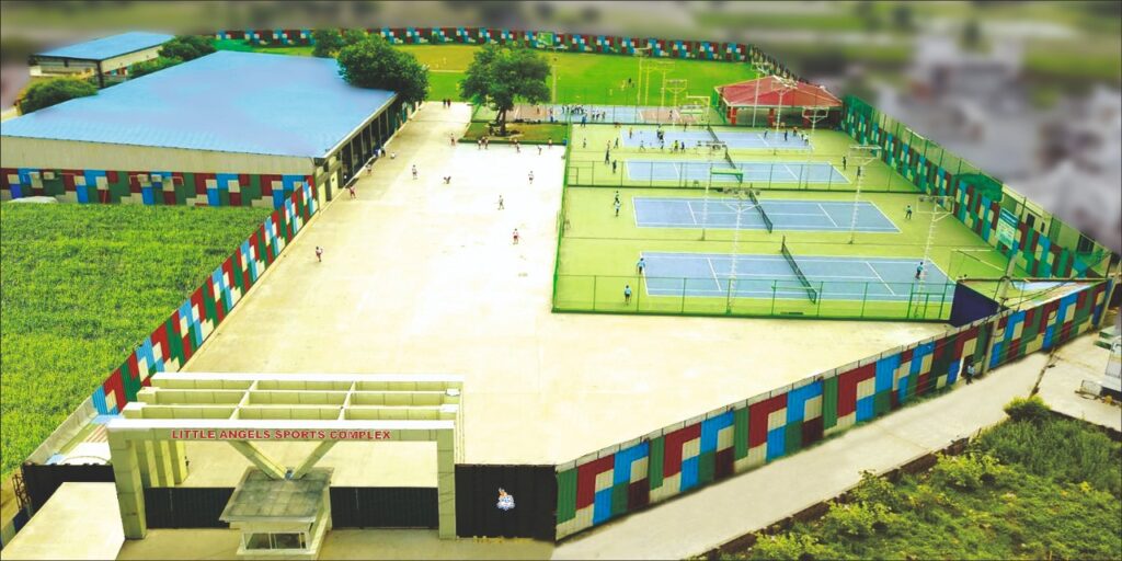 Little Angels Sports Complex sonipat tenniskhelo