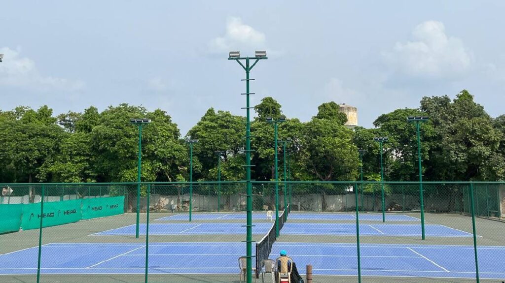 Puran Murti Global School Tennis Court tenniskhelo