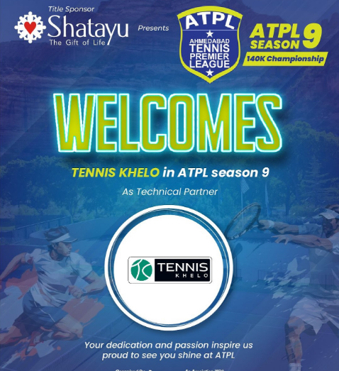 TennisKhelo as Technical Partner to the ATPL Season 9