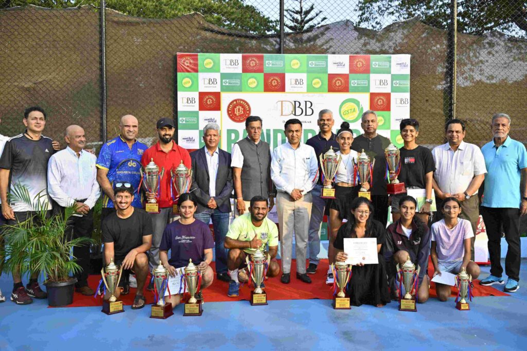 Bandodkar Panjim Gymkhana Open 2025 winner tenniskhelo