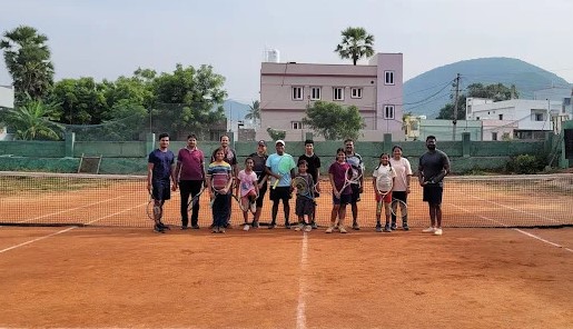 Roop Tennis Academy in Visakhapatnam Tenniskhelo