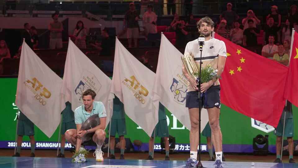 Tennis-Shanghai Masters Vacherot’s Win Against Rinderknech tenniskhelo