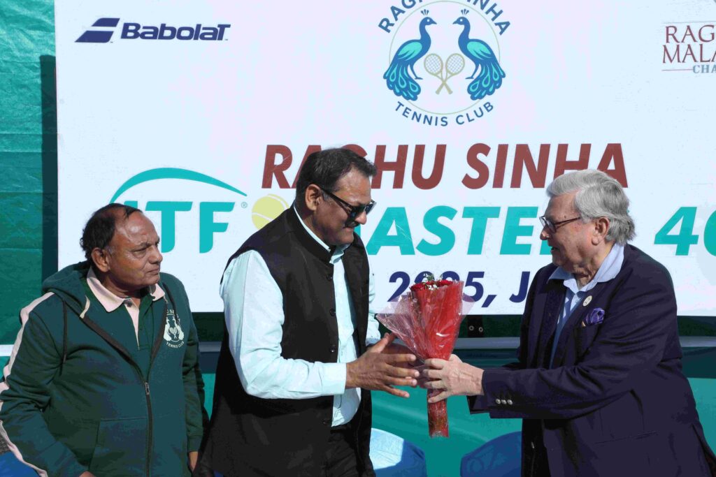 Raghu Sinha ITF Masters 400 Tennis 2025 tenniskhelo