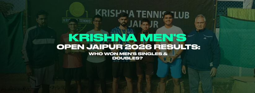 Krishna Men’s Open Tennis Tournament 2026 Results: Who Won Men’s Singles & Doubles?