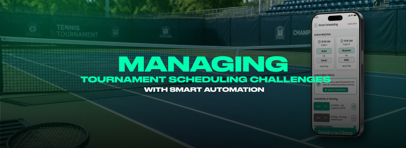 Tournament Scheduling Automation System for Faster and Smarter Events